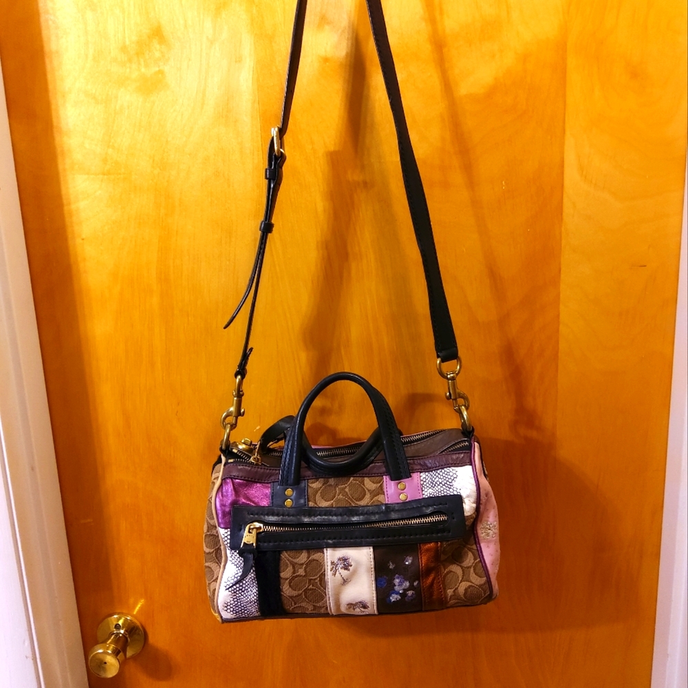 COACH 1941 Collection Jacquard Shuffle Bag. ♥️RARE ♥️